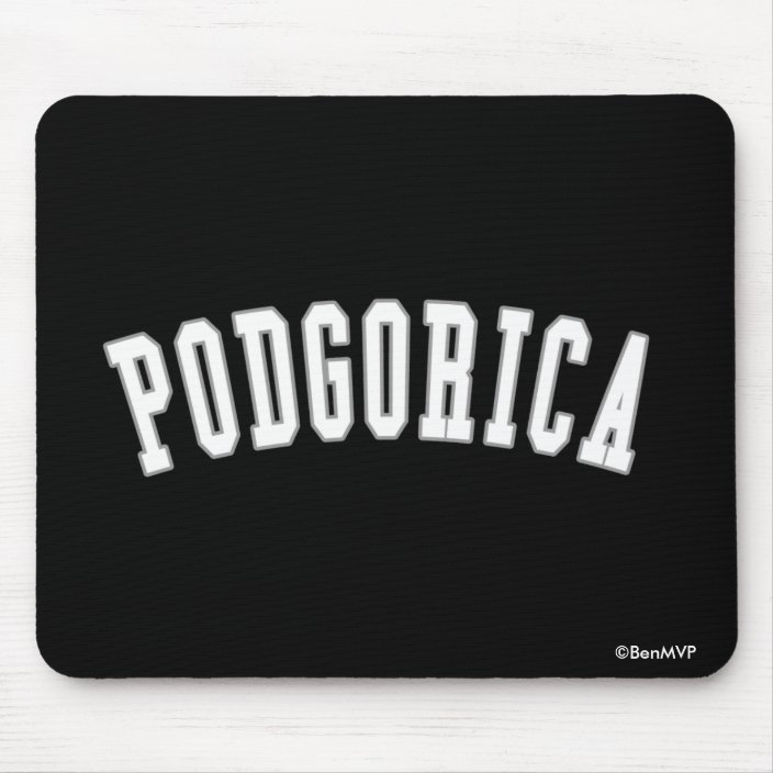 Podgorica Mouse Pad