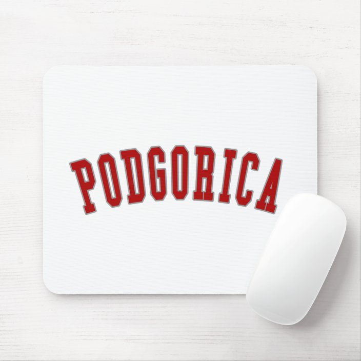 Podgorica Mousepad