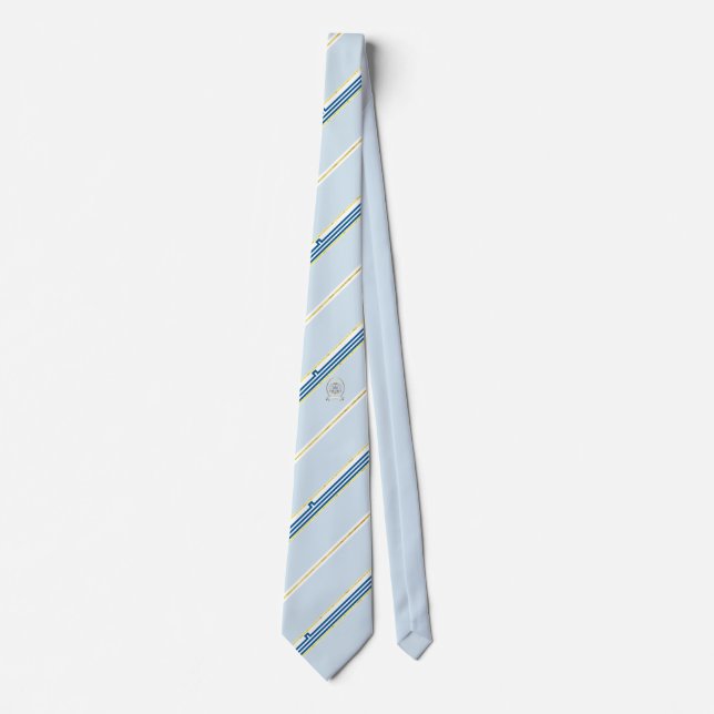 Podgorica stripes flag neck tie (Front)