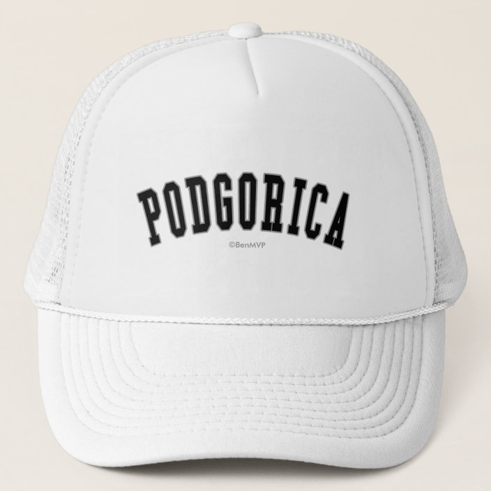 Podgorica Trucker Hat