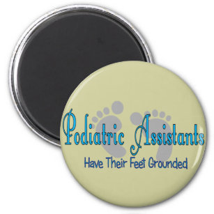 Podiatric Assistants Have Feet Grounded Magnet