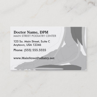 Podiatrist / Appointment Card