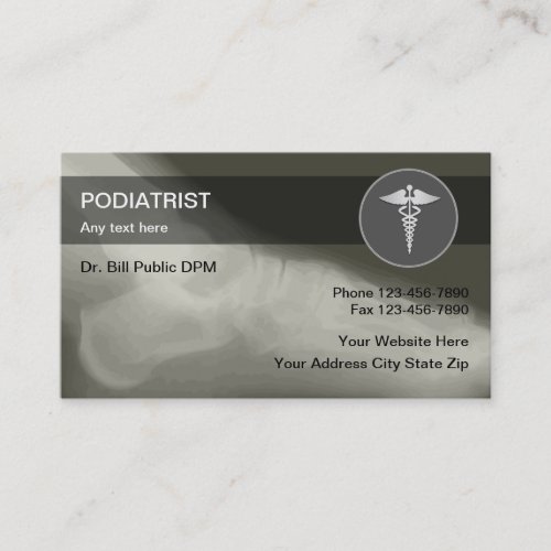 Podiatrist Business Cards