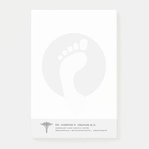 Podiatrist Foot Doctor Customizable Lined Post-i Post-it Notes