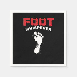 Podiatrist Foot Doctor Podiatric Physician Foot Wh Napkins