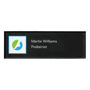 Podiatrist Foot Doctor Theme Staff Name Tag