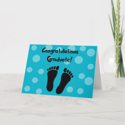 Podiatrist Graduation Card