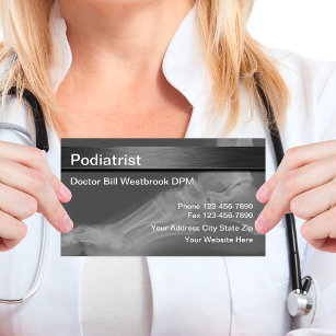 Podiatrist Medical Business Cards