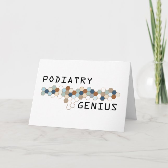 Podiatry Genius Card (Front)