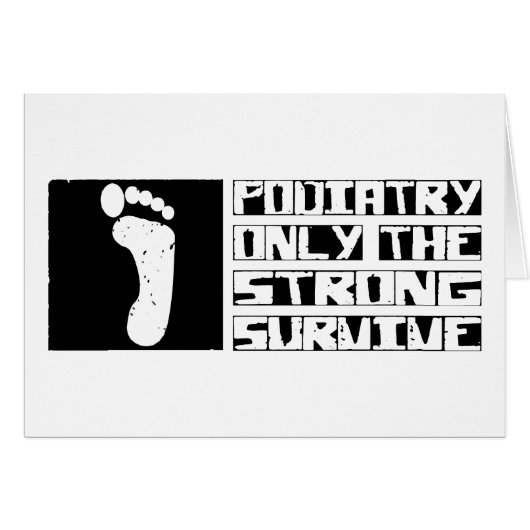 Podiatry Survive Cards (Front Horizontal)