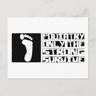 Podiatry Survive Postcard
