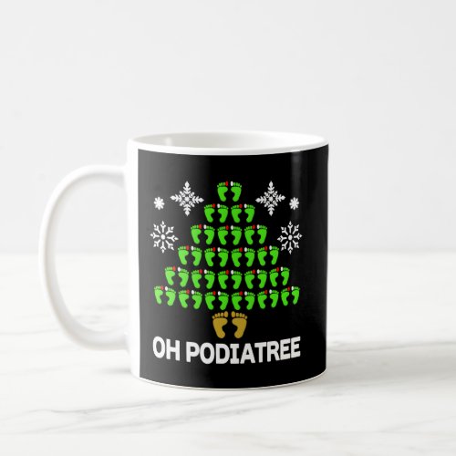 Podiatry Tree Foot Podiatrist Coffee Mug