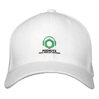 Podnutz Embroidered Hat (Black Letters)