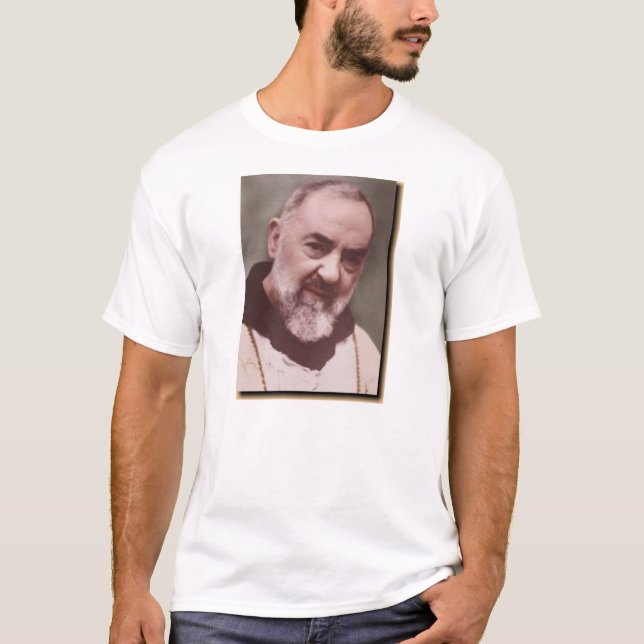 podre pio T-Shirt (Front)