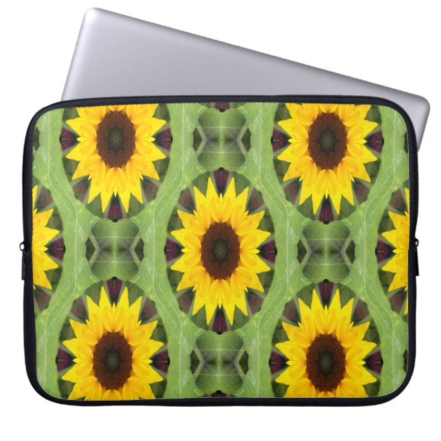 Pods of Sunflowers.... Laptop Sleeve (Front)