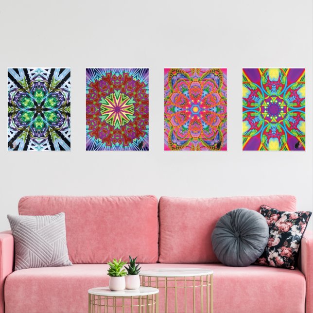 Pods, Quaff, Quorum, Reiki -  Wall Art Sets (Livingroom)