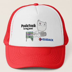 Podstock is my jam! trucker hat