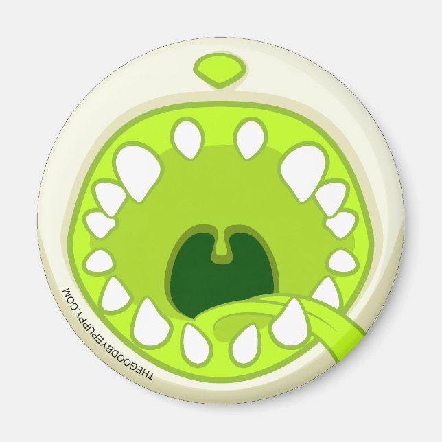 Poe ARF! Face Magnet (Front)