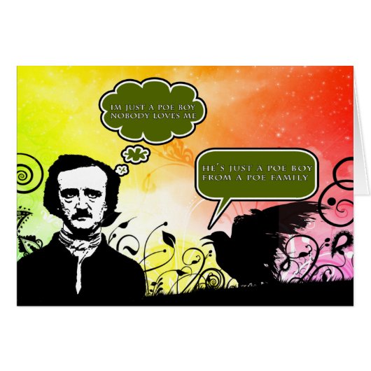 Poe Boy Cards (Front Horizontal)