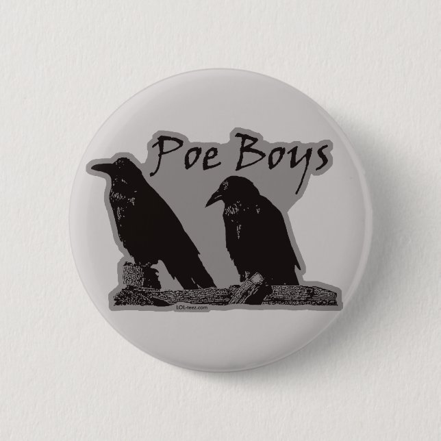 Poe Boys Button (Front)