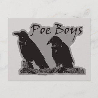 Poe Boys Postcard