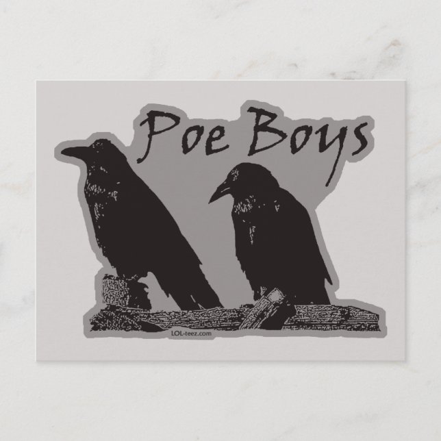 Poe Boys Postcard (Front)