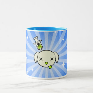 Poe Burst Coffee Mug - Blue