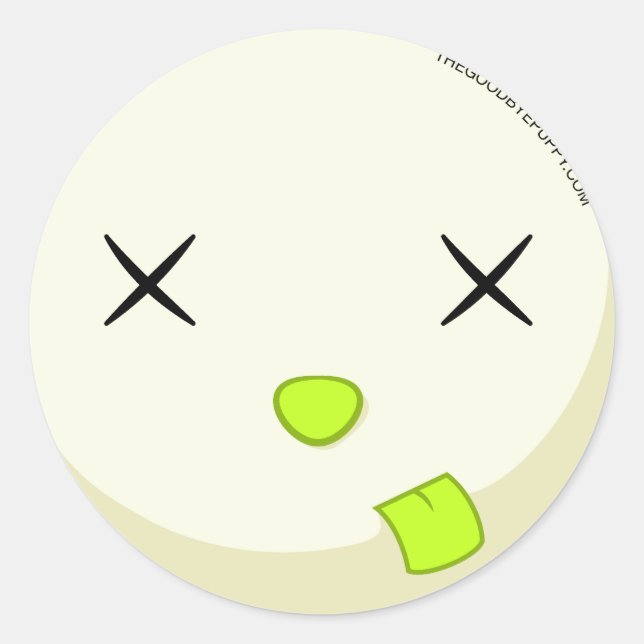 Poe Face Sticker (Front)