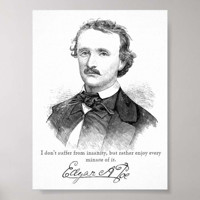 Poe Insanity Print