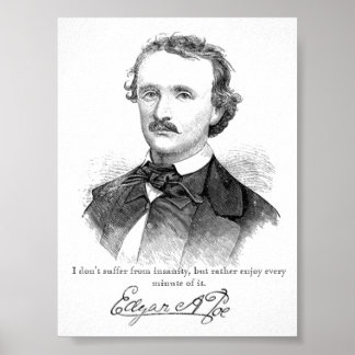 Poe Insanity Print