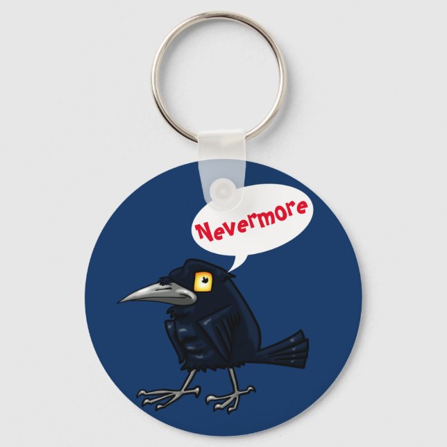 Poe’s Raven Keychain (Front)