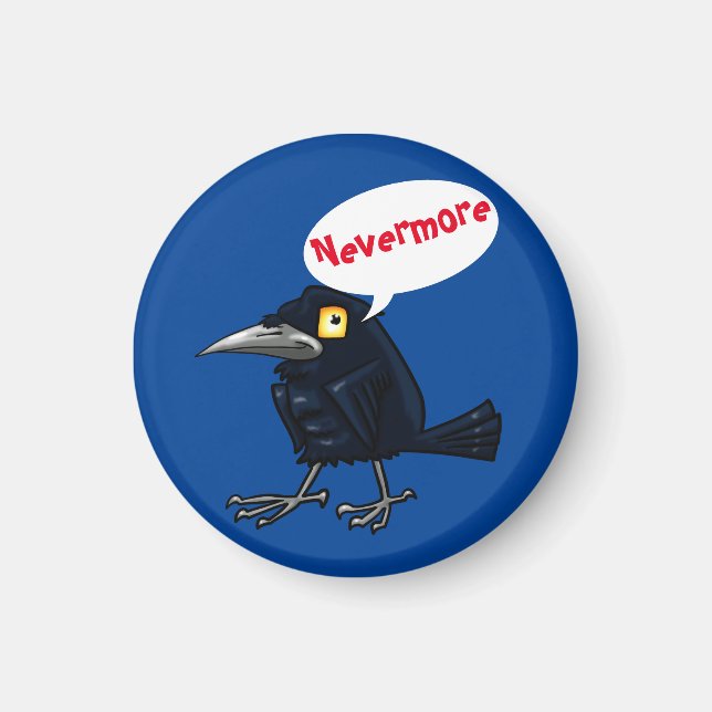 Poe’s Raven Magnet (Front)