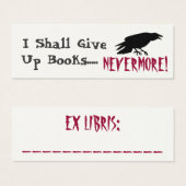 Poe-tic Bookmark (Front & Back)