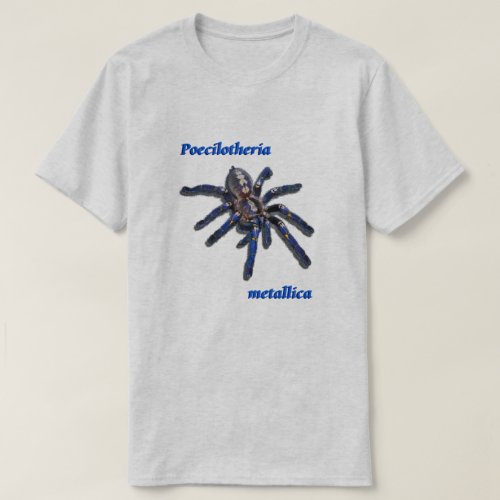 Poecilotheria Metallica Tarantula T_Shirt