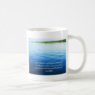 Poem About Death - Inspirational Grieving Quote Coffee Mug