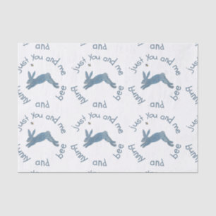 Poem Bunny Bee Bunnies Bees Baby Baby Tissue Paper