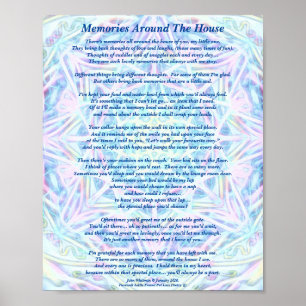 Poem: Special Memories Of A Pet, PBP, Poster Matte