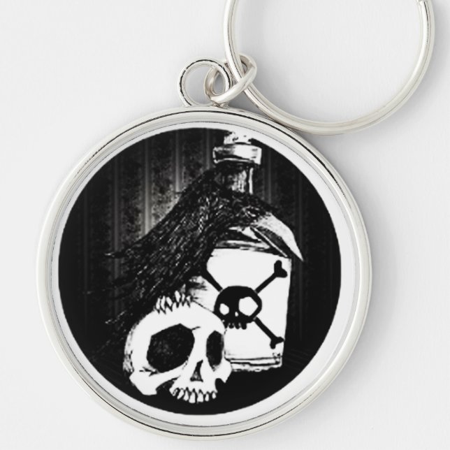 Poe's Desk Keychain (Front)