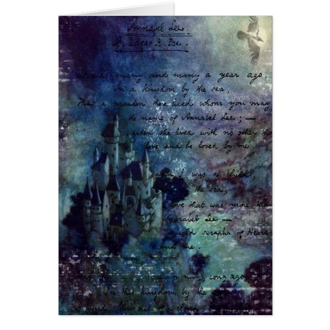 Poe's Fairyland, Birthday Cards (Front)