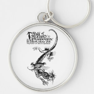 Poe's Tales of Mystery & Imagination Dragon Keychain