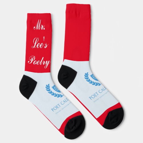 Poet Caldwell Lee Apparel Socks