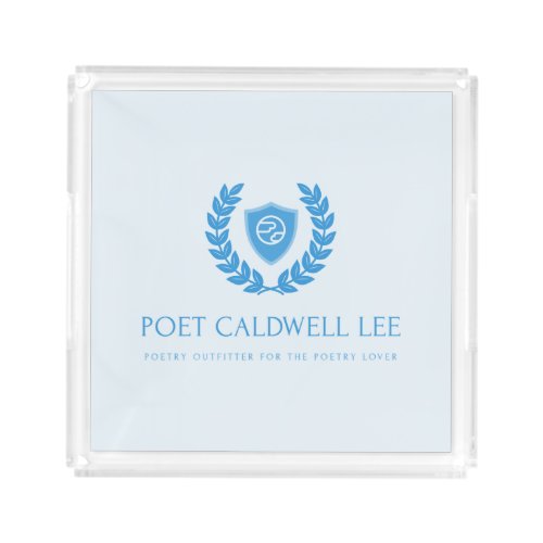 Poet Caldwell Lee Party Acrylic Tray