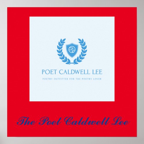 Poet Caldwell Lee Posters