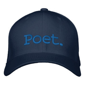 Poet. Embroidered Baseball Hat