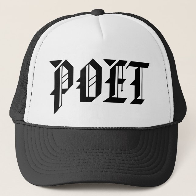 Poet Trucker Hat (Front)