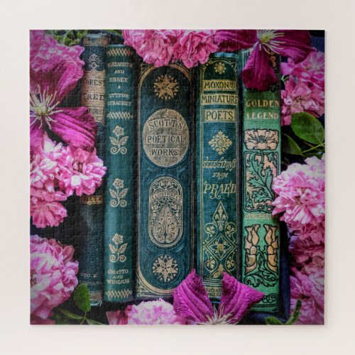 Poetic Books  Roses Jigsaw Puzzle