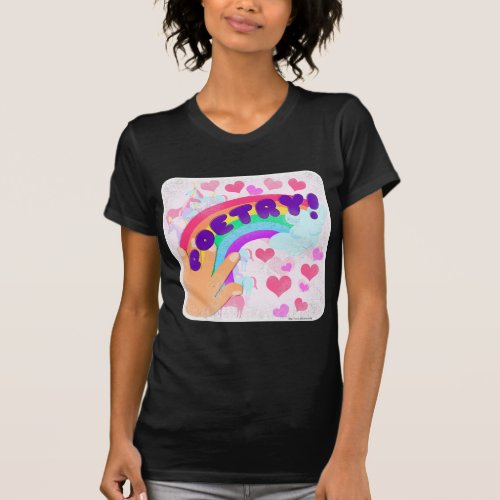 Poetic Fingerprints Saying T_Shirt