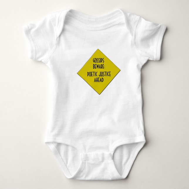 POETIC JUSTICE BABY BABY BODYSUIT (Front)