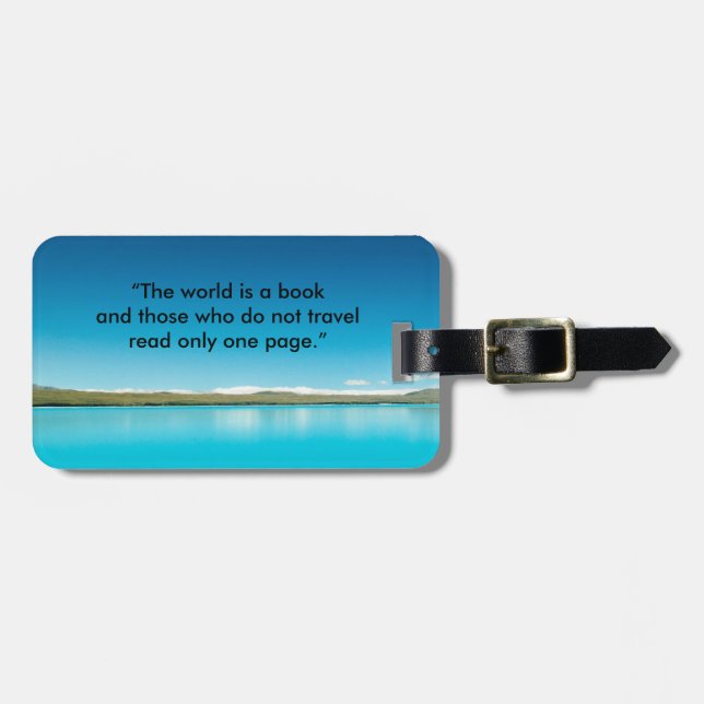 poetic luggage ID Tag (Front Horizontal)