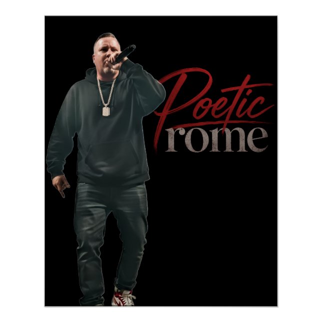 Poetic Rome Poster (Front)